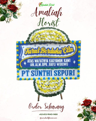 Papan Bunga Duka di Wakatobi