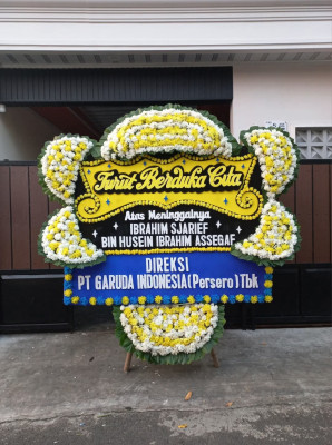 Papan Bunga Duka di Wakatobi