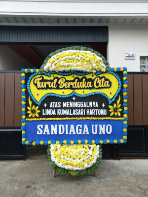 Papan Bunga Duka di Wakatobi
